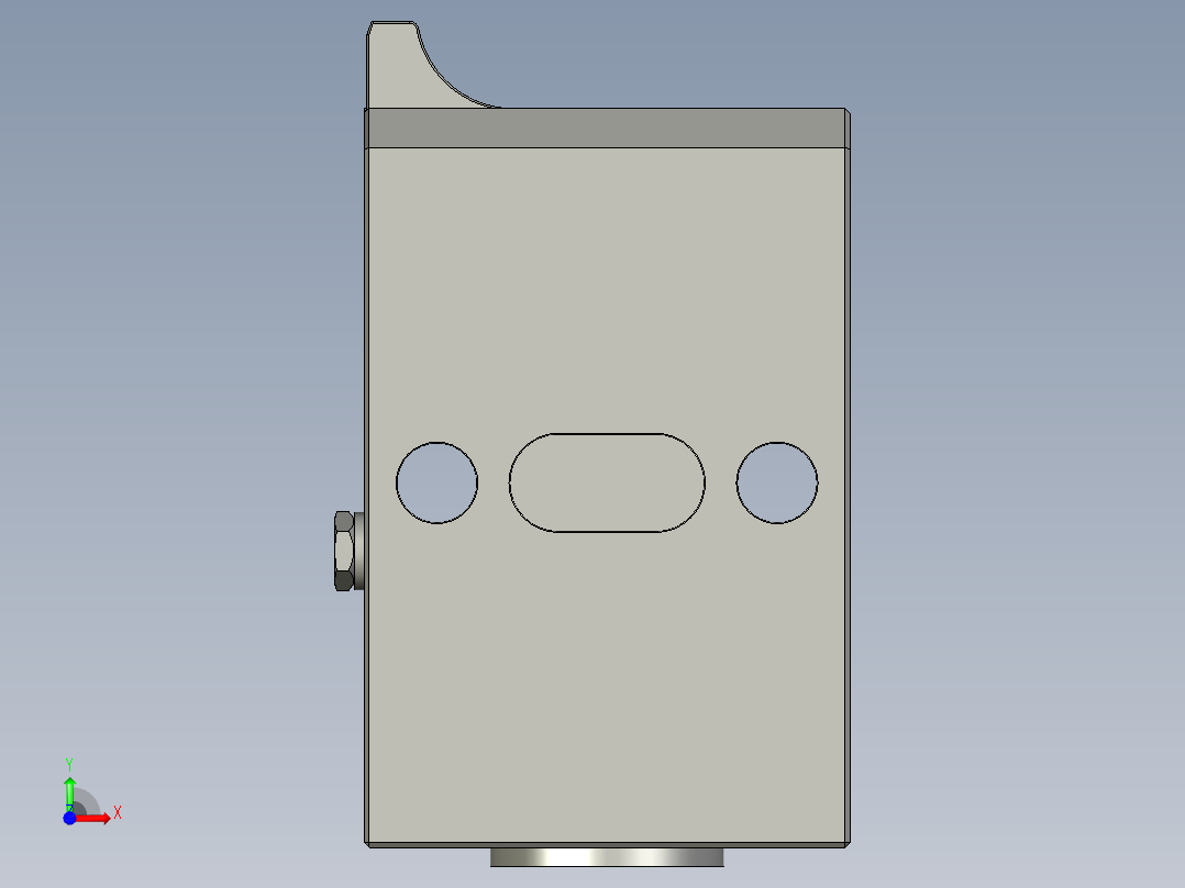 气动挡停器-0518前视图