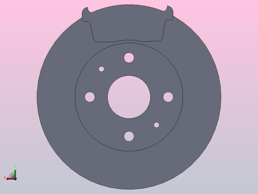 制动转子和制动垫后视缩略图