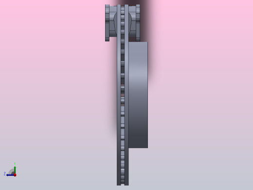 制动转子和制动垫右视缩略图