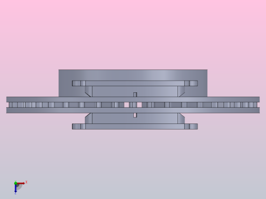 制动转子和制动垫俯视缩略图