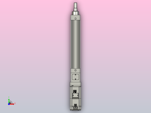 轻载电动缸TPA-ESR40-1210C-L150-M-W-P40-C3前视缩略图