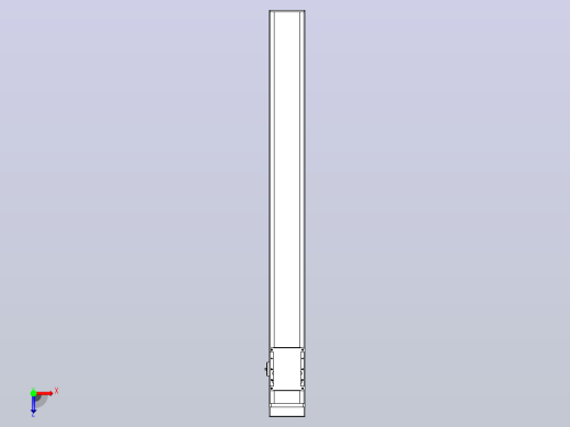滚珠丝杠直线轴带导轨全封闭TPA-HCR-105D-1610C-L950-MP-Y-P40-N3俯视缩略图