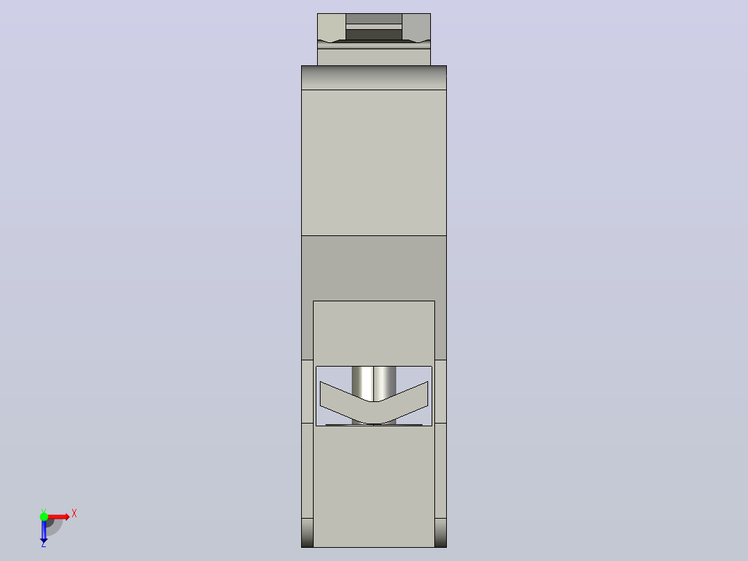 ABB接触器CA5X-01俯视图