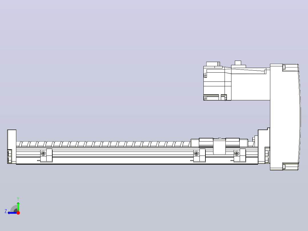 钢基模组TPA-KSR-6005C-300A1-MU-H1S1右视图
