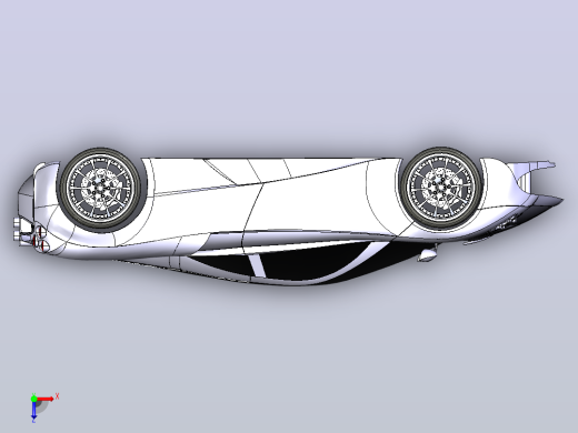 37-帕加尼 huayra catia stp俯视缩略图