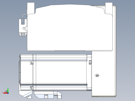 皮带直线轴半封闭可选导轨TPA-HNB-140D-120-L1750-LP-C-P40-N3后视缩略图