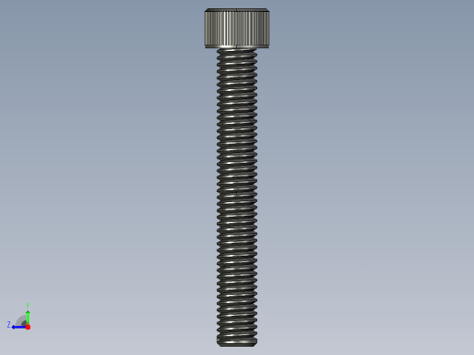 螺栓M6 x 45右视缩略图
