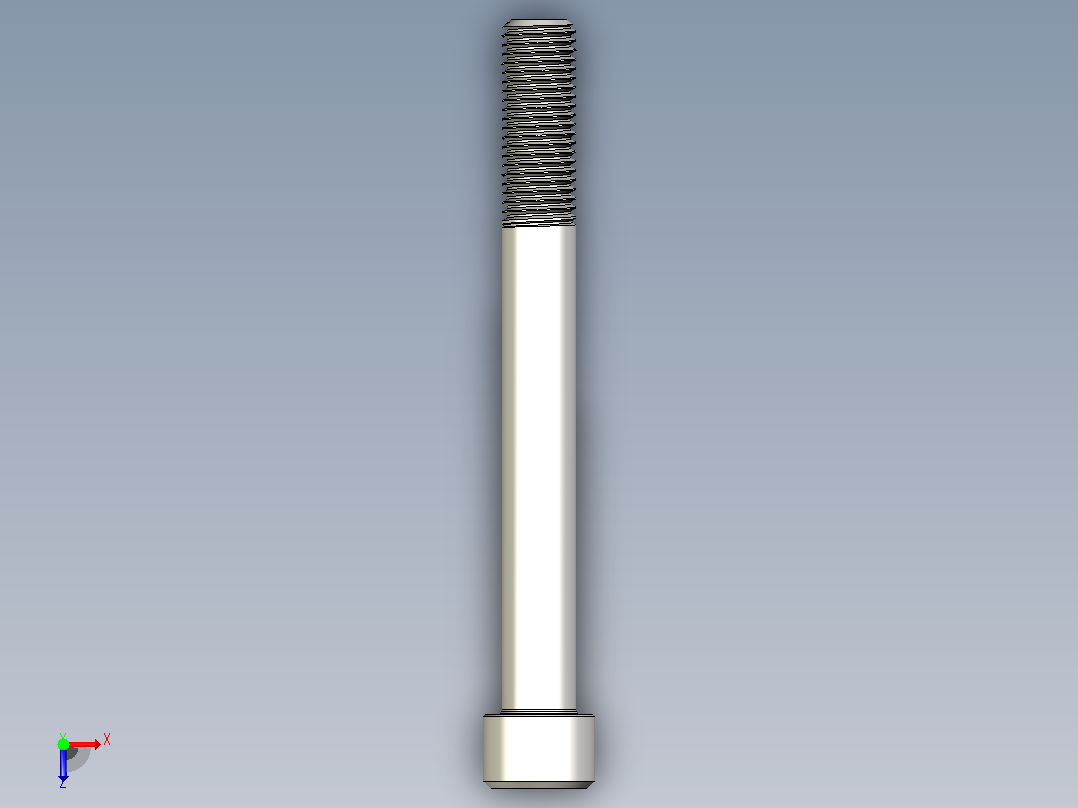 DIN_EN_ISO_4762_M16x150.ipt内六角螺钉俯视图