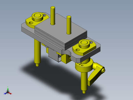 薄片切割测试夹具