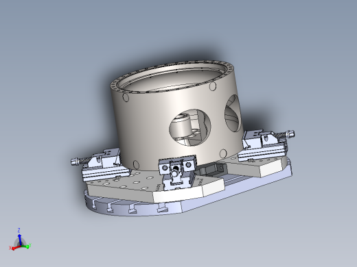 涡轮壳体的制造工装