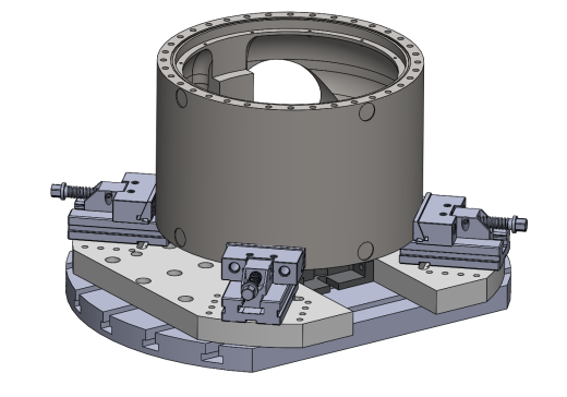 涡轮壳体的制造工装缩略图