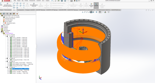 涡轮壳体的制造工装缩略图