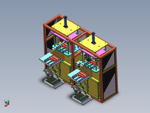 汽车发动机缸体气密性检测工装sw18可编辑