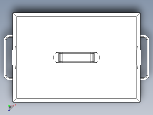 烤炉、烤肉炉（SW2011含所有特征，钣金件俯视缩略图
