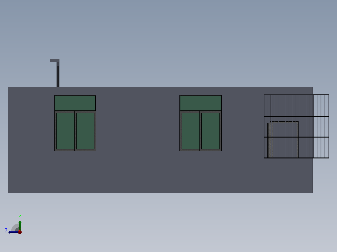 我家的3D模型右视图