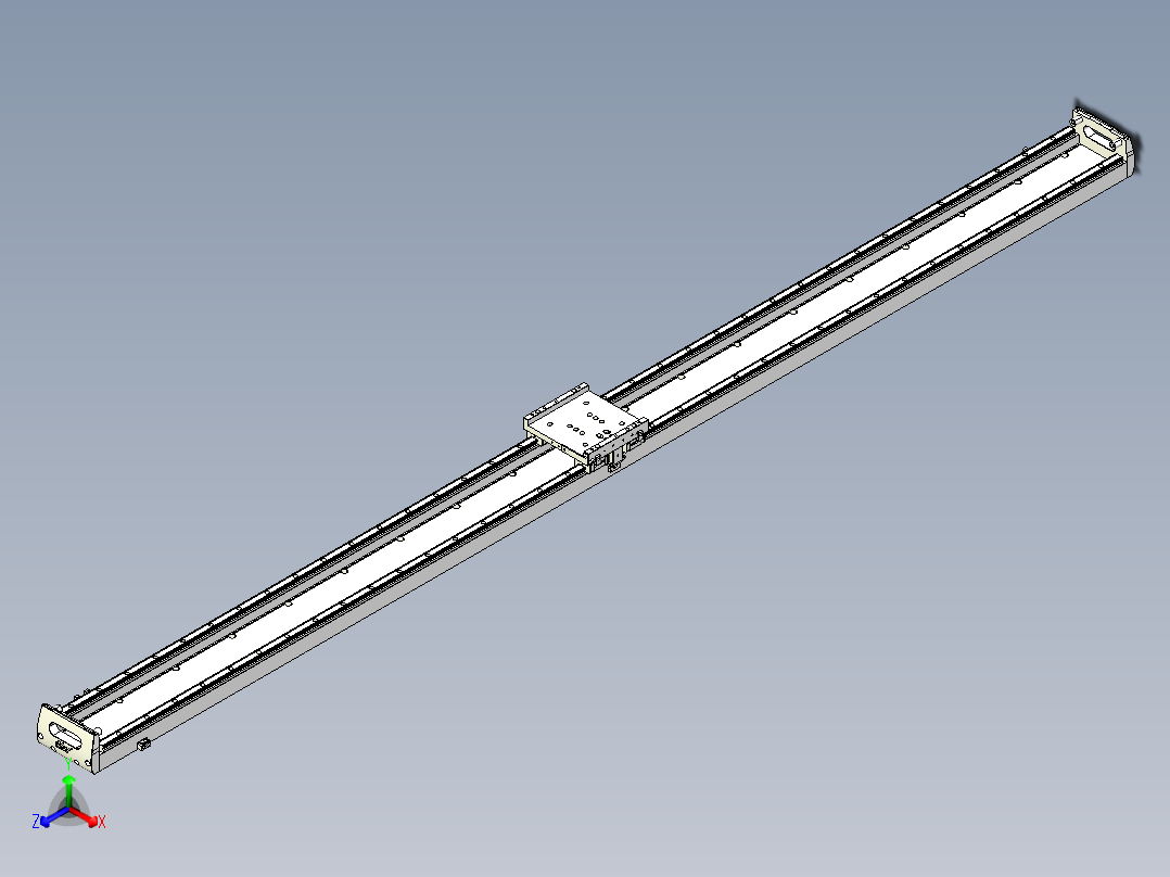 德康威尔直线电机2米主视图