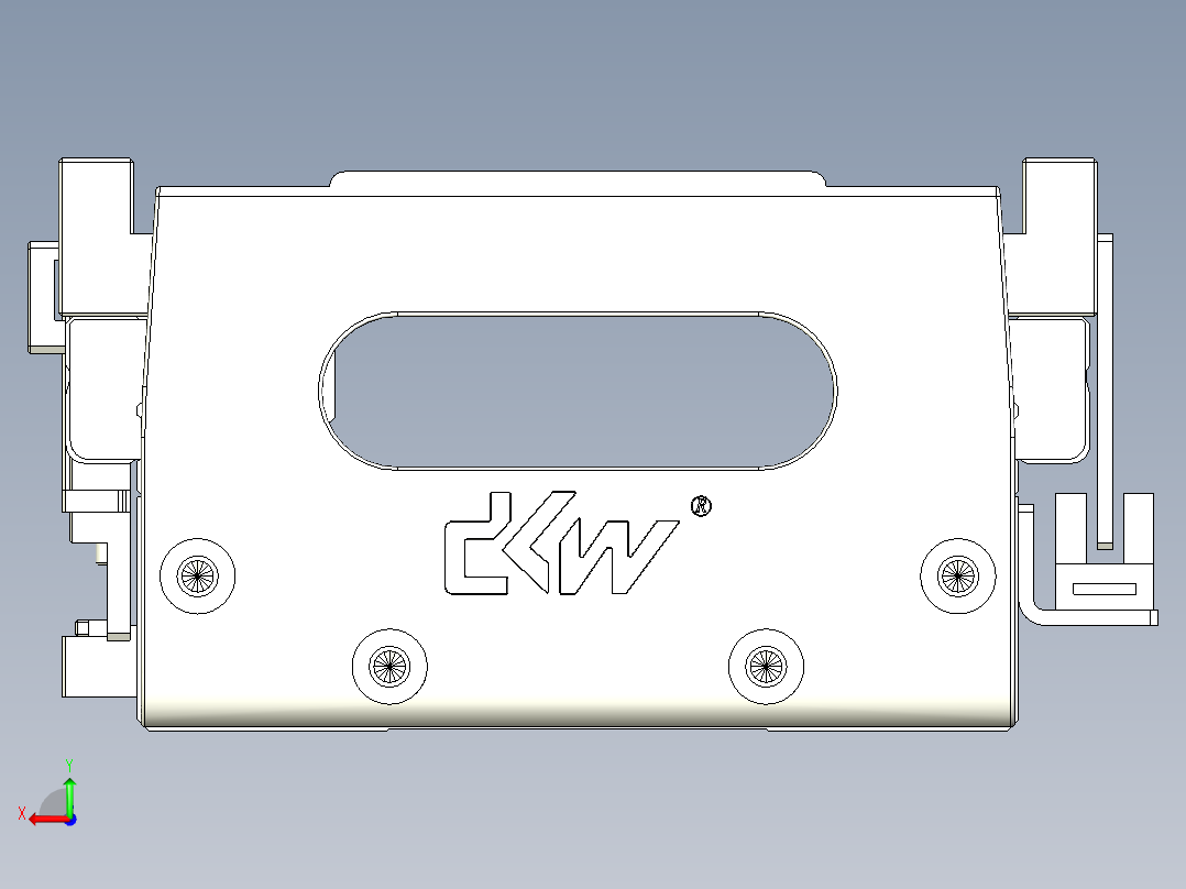 德康威尔直线电机2米后视图