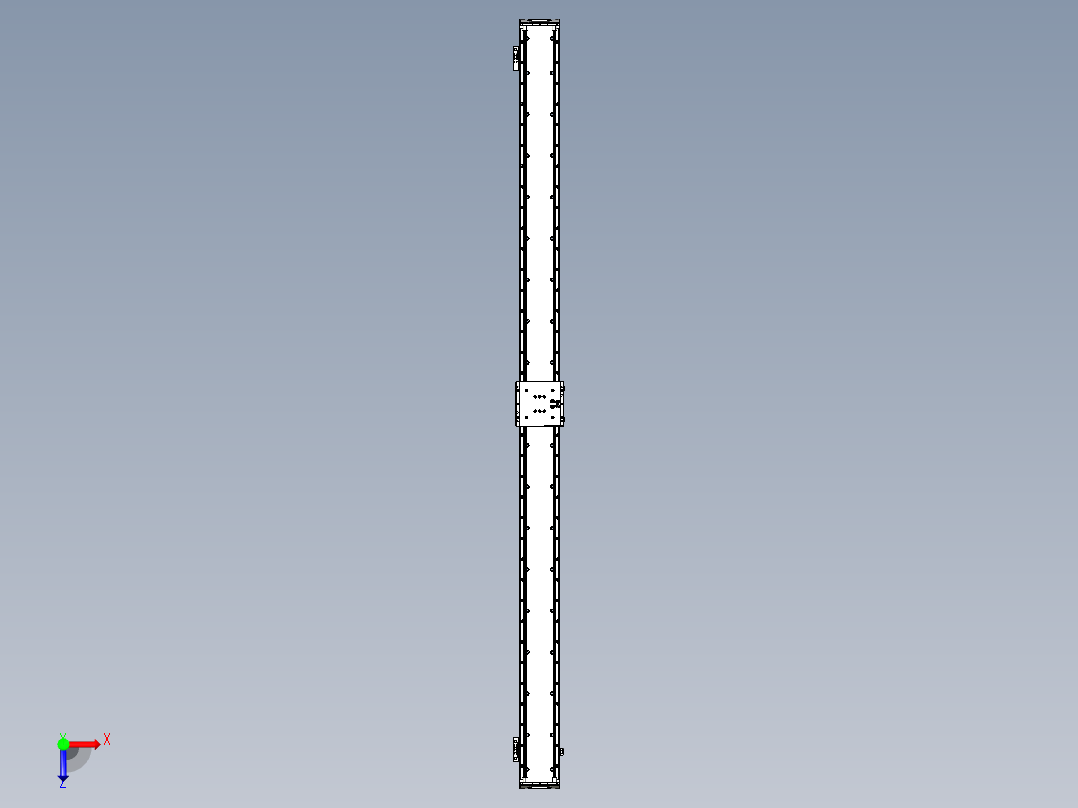 德康威尔直线电机2米俯视图