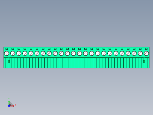 DEGSON 2EDG 系列 5.0mm 可插拔接线端子组-2EDGK-5.0-24P-14-00AH前视缩略图
