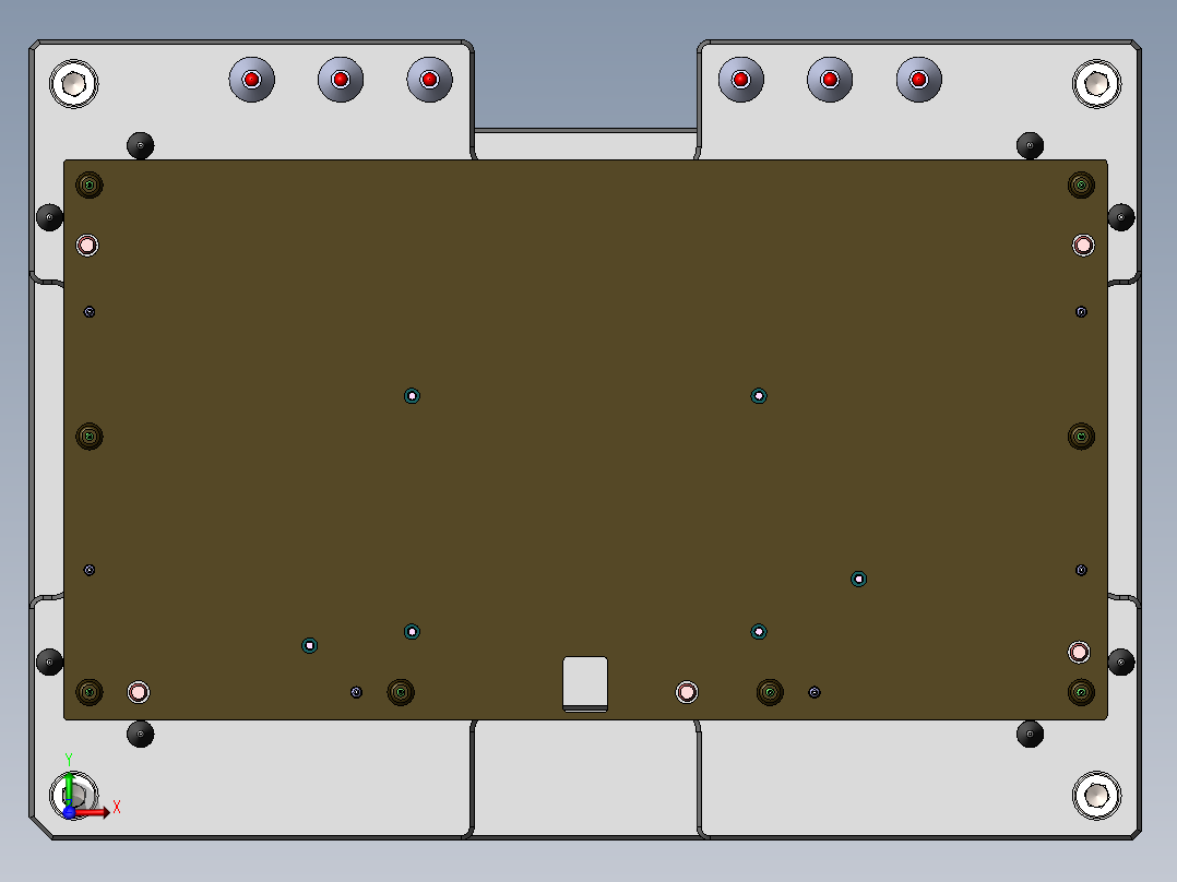 底板漏加工检测治具