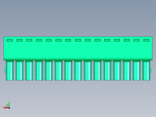 DEGSON 15EDG 系列 3.5mm 插拔式接线端子 FullPack-15EDGK-3.5-15P-14-00AH后视缩略图