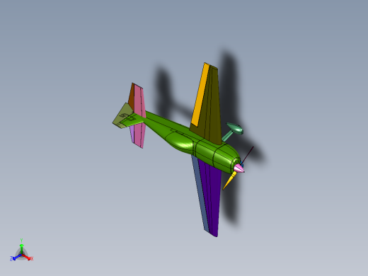 用于训练的Extra300特技飞机