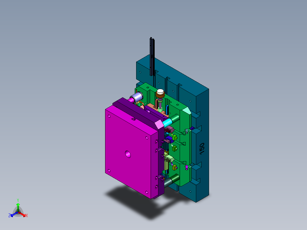 钣金型材冲槽模具