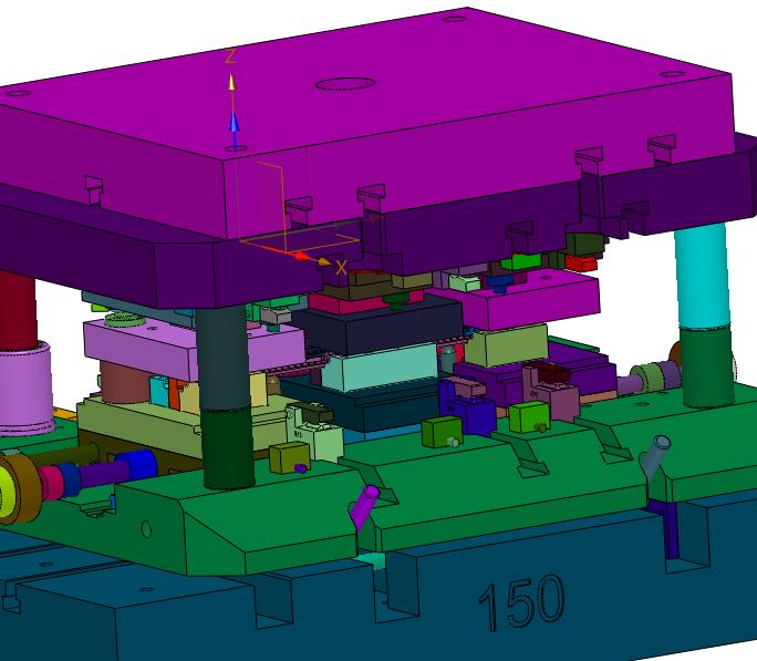 钣金型材冲槽模具