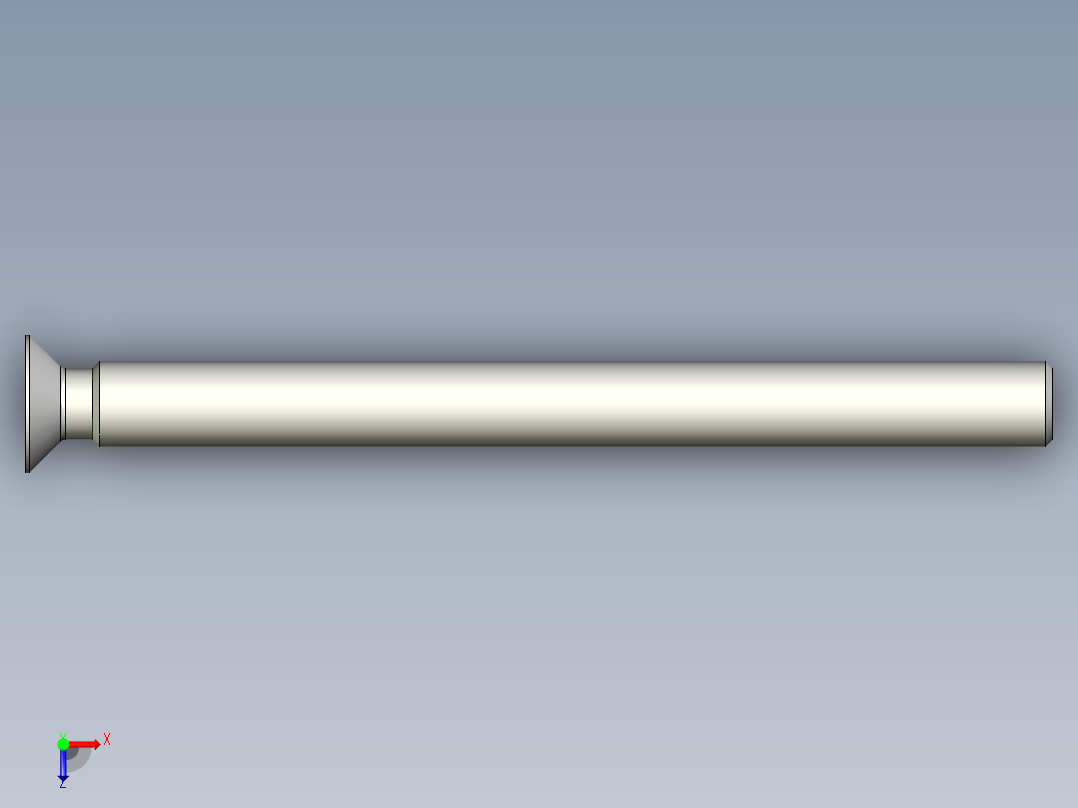 沉头螺钉-Screw_-M18-L216_202-29-20-45_-Cross_Countersunk.stp俯视图