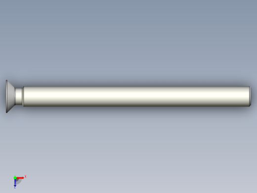 沉头螺钉-Screw_-M18-L216_202-29-20-45_-Cross_Countersunk.stp俯视缩略图
