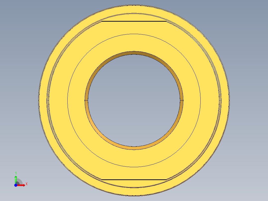 17QBFO 在女性的螺纹黄铜联盟结束前视图