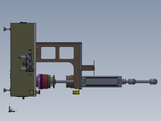 小型气缸压力机前视缩略图