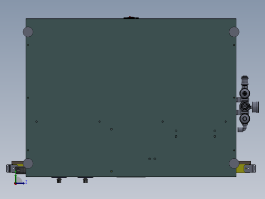 小型气缸压力机左视缩略图