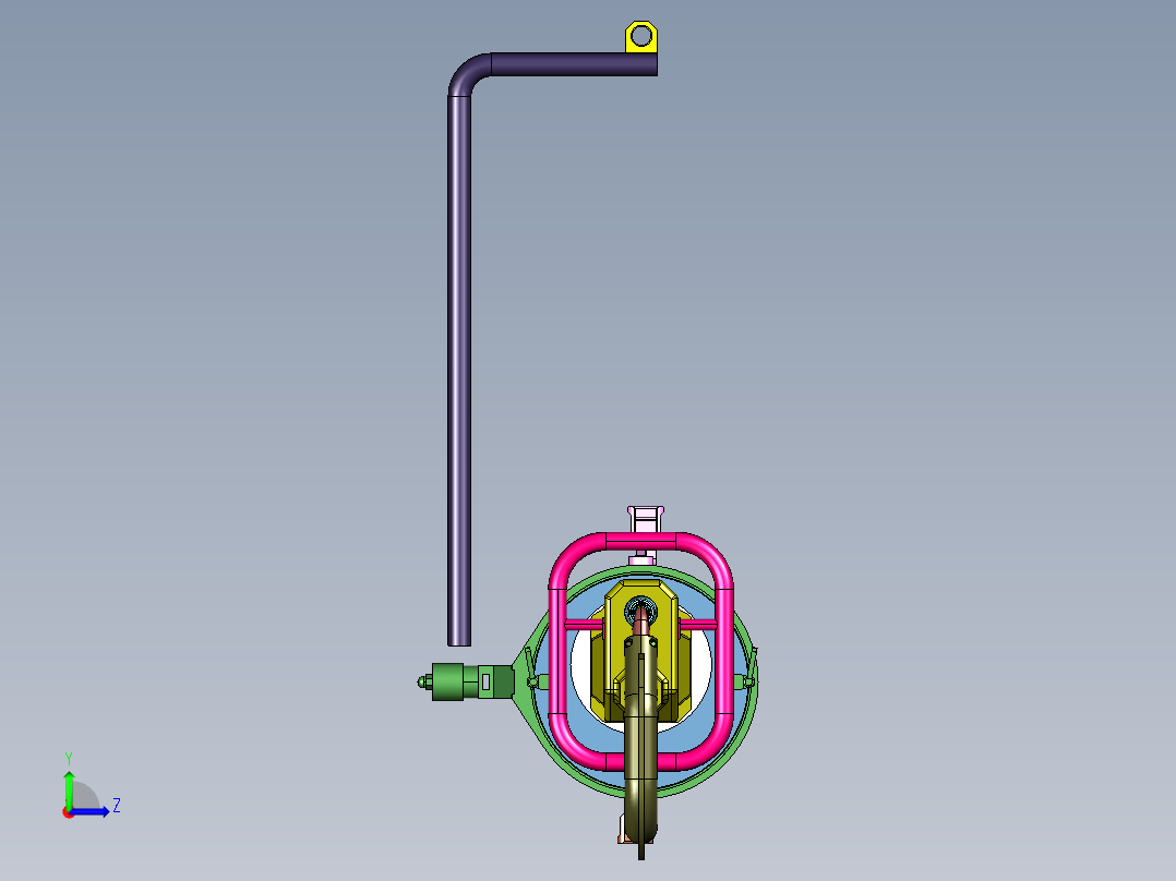 德国尼玛克NIMAK焊接设备C焊钳左视图