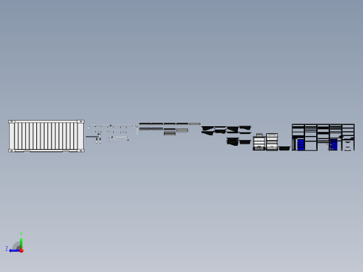移动水产养殖集装箱右视缩略图