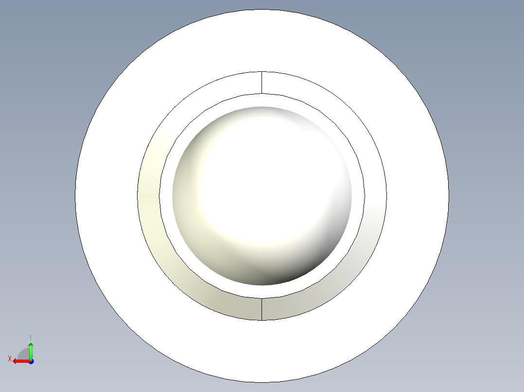 全圓定位珠螺絲(有頭)2271-3D多系列多零件图纸模型后视图