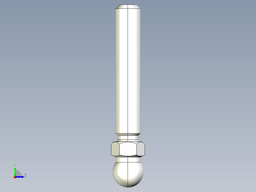 型材-KJN M12X66 THREADED ROD 098DM12066M左视缩略图