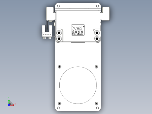 TPA-KNR-60E-1205C-L450A1-MP-H40-N3线性模块铝制底座前视缩略图