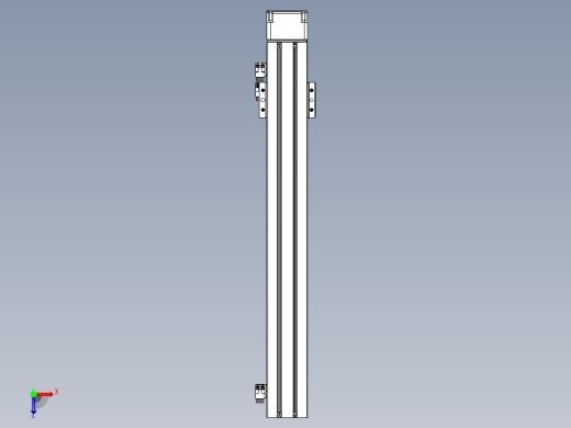 TPA-KNR-60E-1205C-L450A1-MP-H40-N3线性模块铝制底座俯视缩略图