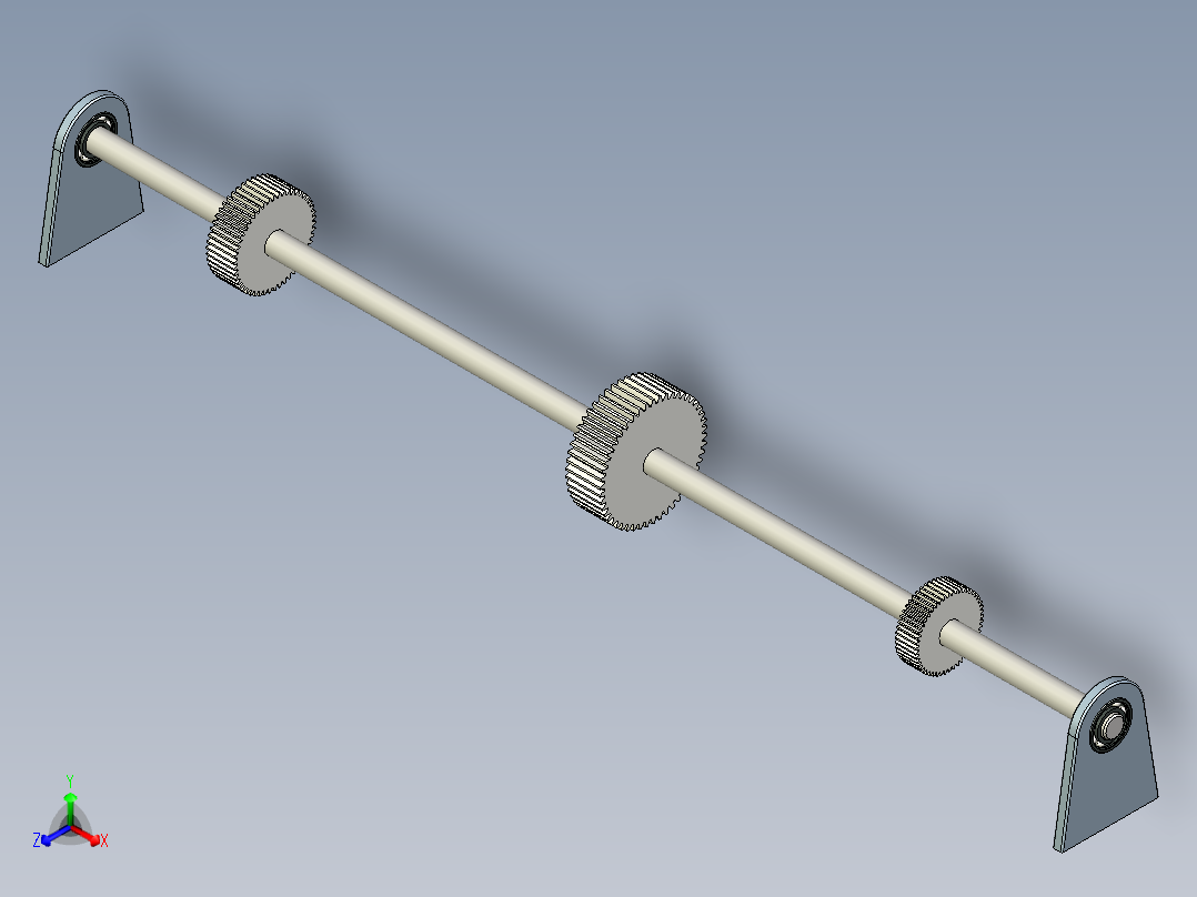 钢轴扭转主视图