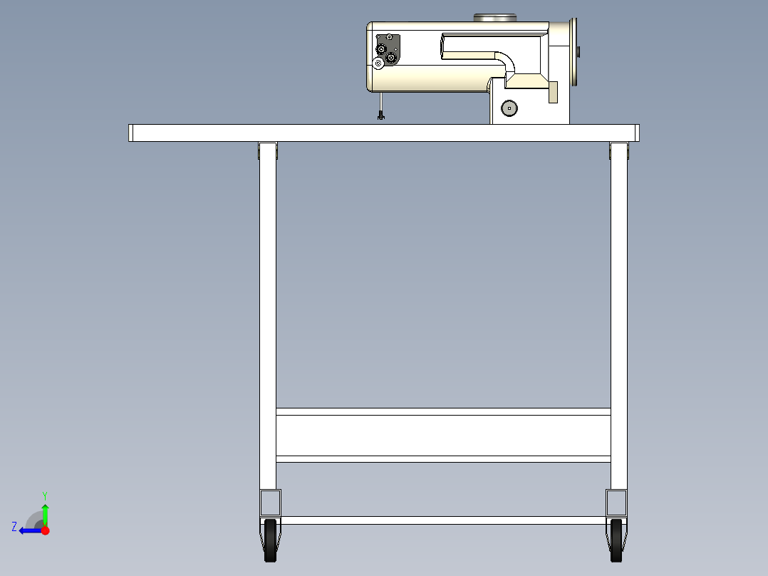 B2004844-JUKI LU-1510 缝纫机右视图
