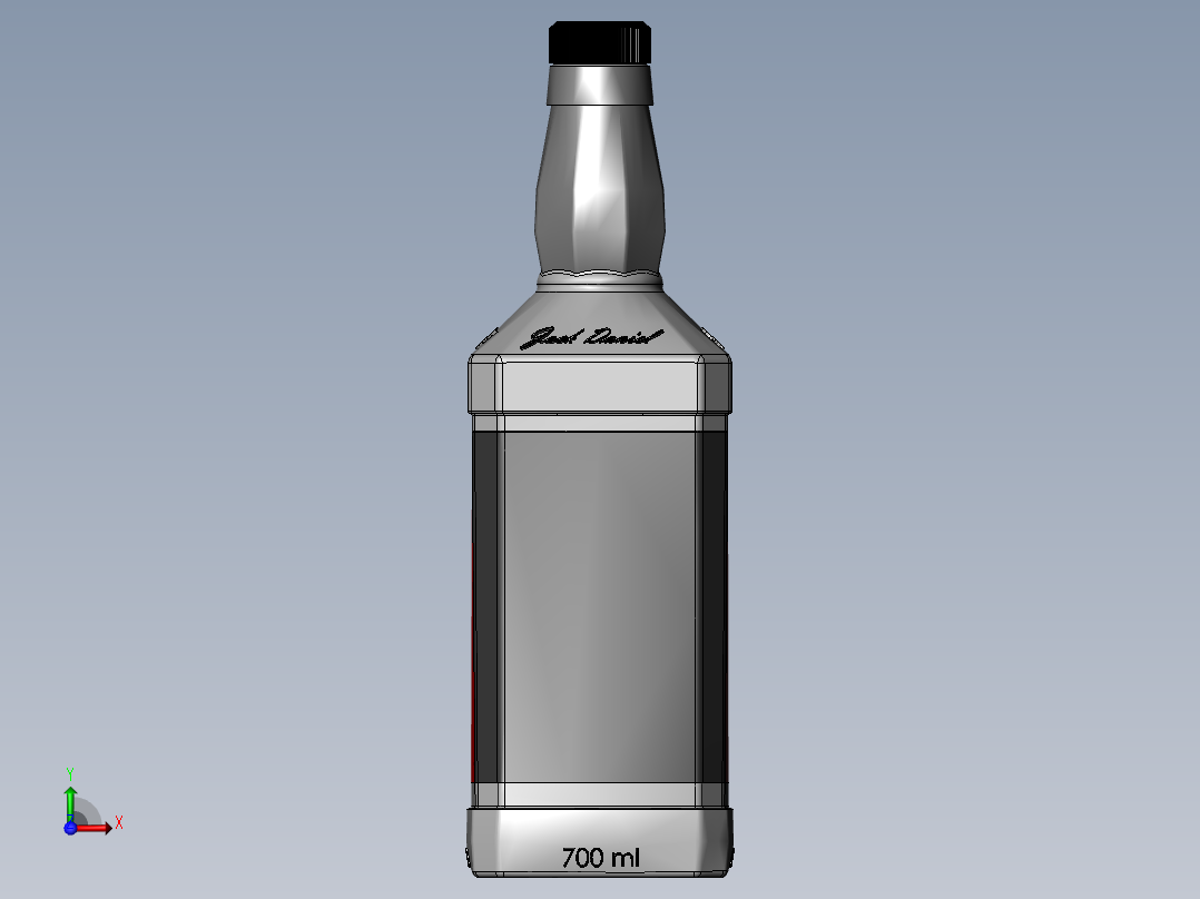 玻璃器子、杯子(25)前视图