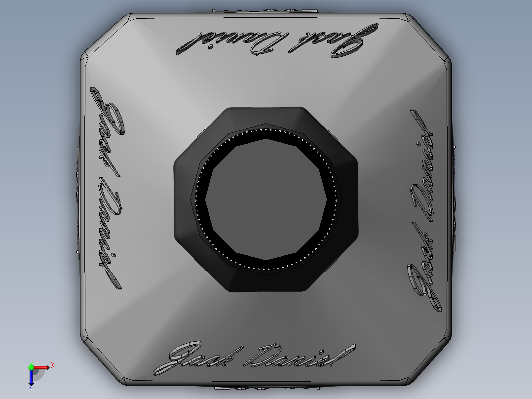 玻璃器子、杯子(25)俯视图