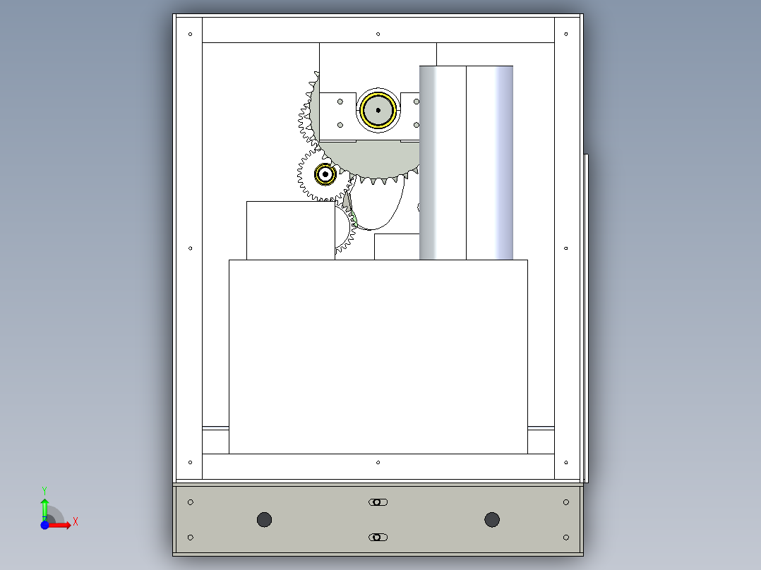 A3004111-10英尺自动卷绕机前视图