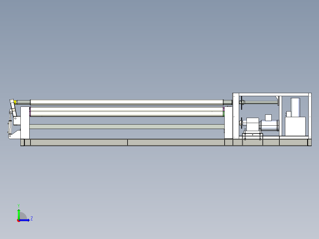 A3004111-10英尺自动卷绕机左视图