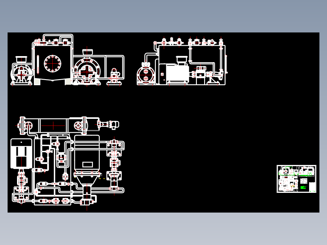 液压泵、液压马达性能测试组装图