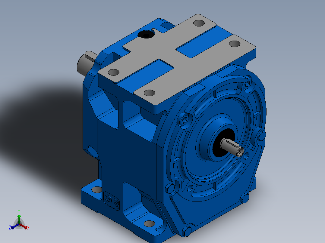 正交减速机 R31 50 UC2A 31.9 B3