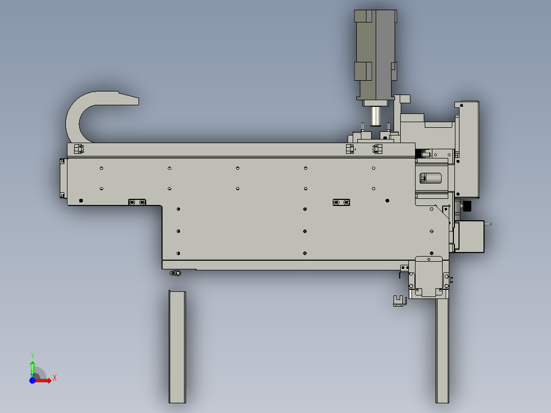 2成品翻转组件1前视图
