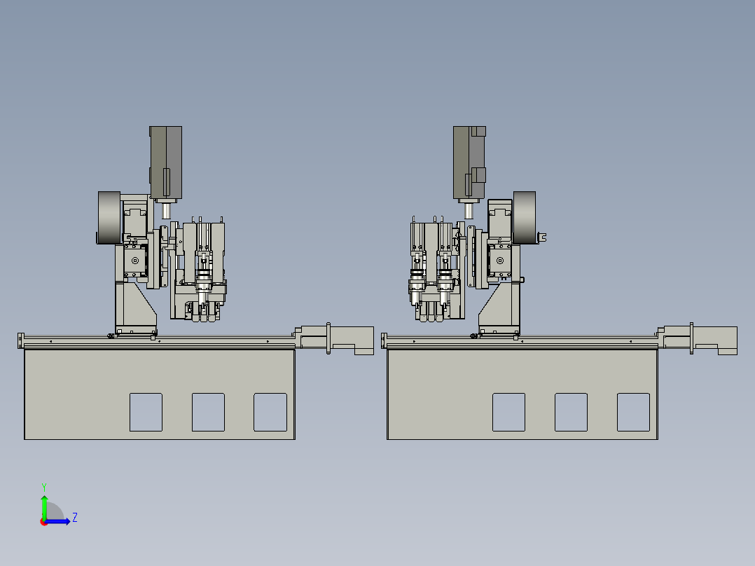 2成品翻转组件1左视图