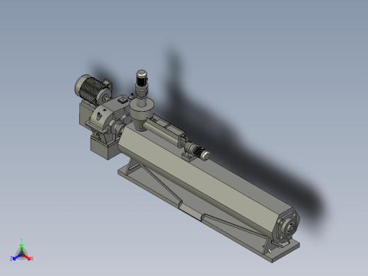 螺杆连续混合搅拌机后视缩略图